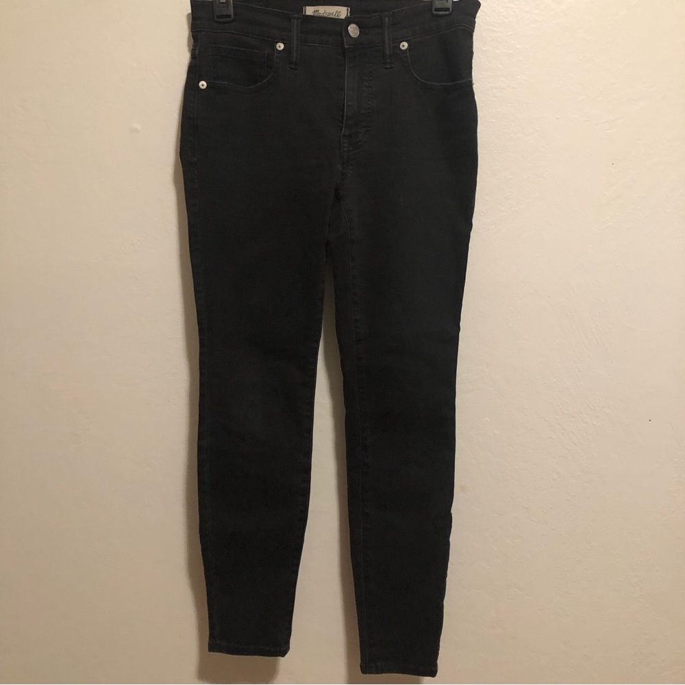 Madewell 9 high - Rise skinny packets in front and back jeans